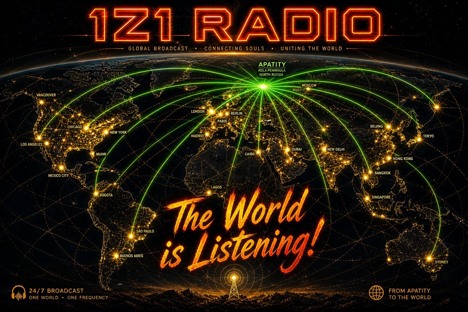 1Z1 Radio — The World is Listening